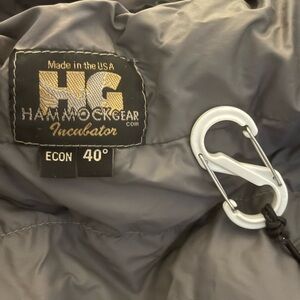 Hammock Gear Incubator Underquilt gray Nylon Outdoor Sleeping Gear Unisex